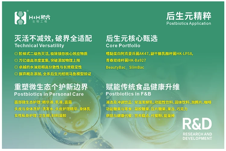 Postbiotics Application